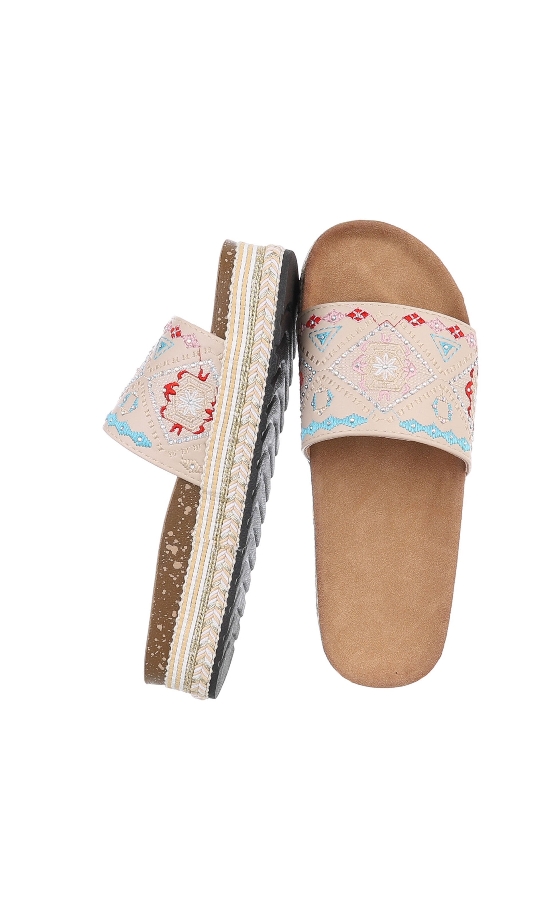 Ital-Design Mules in Beige