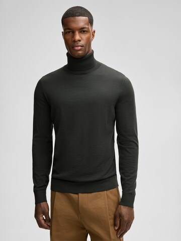 Pull-over ' Marek ' STRELLSON en vert : devant