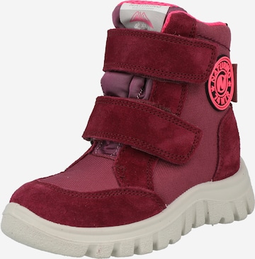 NATURINO Boots 'Geminae' in Red: front