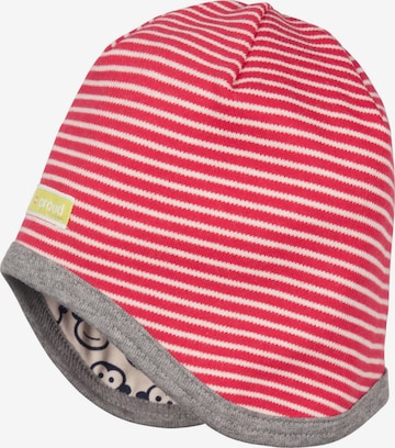 loud + proud Beanie in Red: front