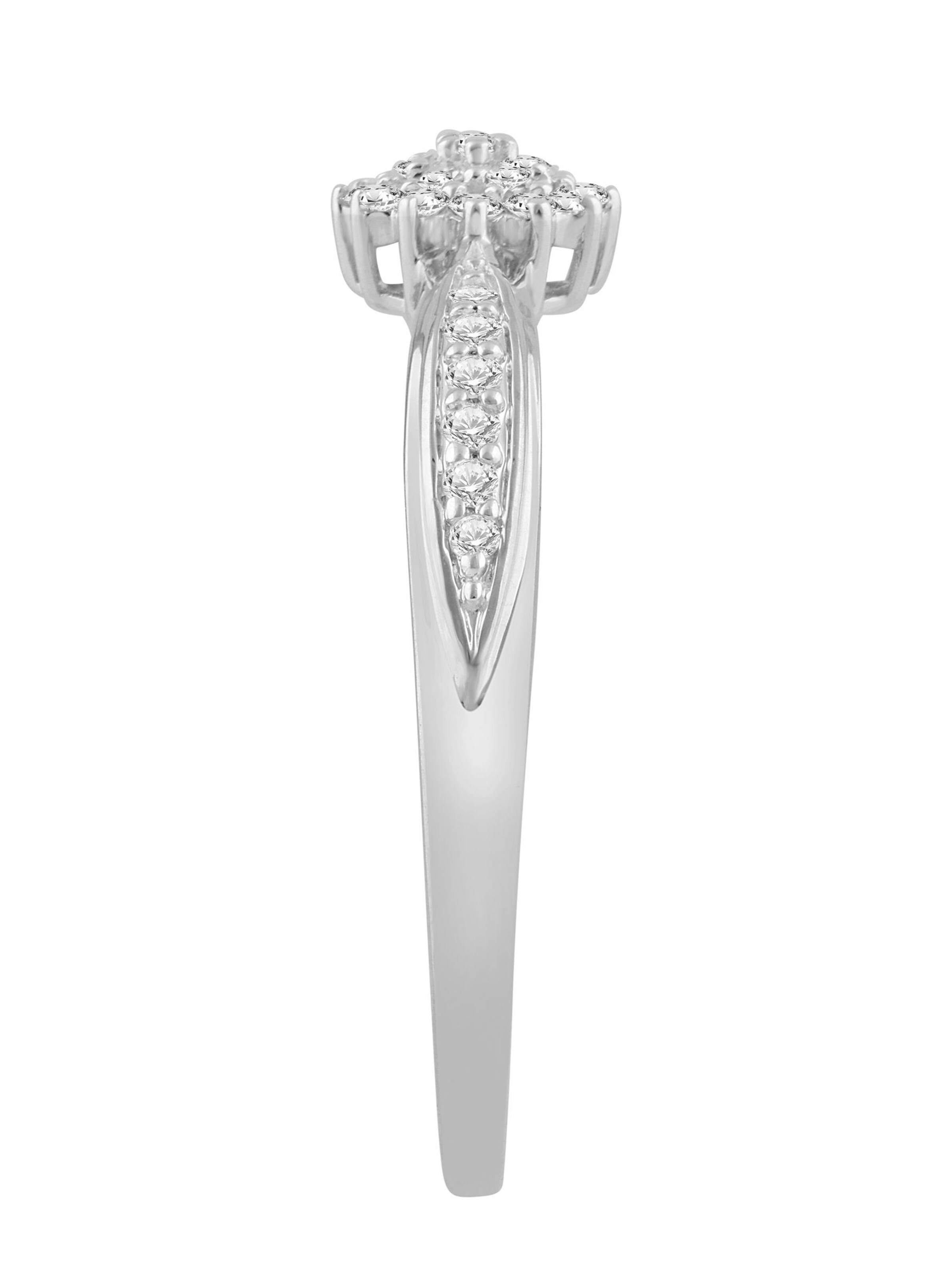 Diamant Exquis Ring in Silver