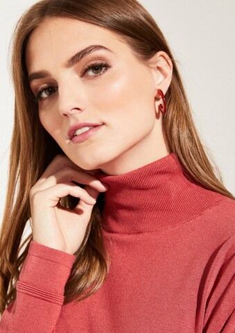 COMMA Pullover in Rot