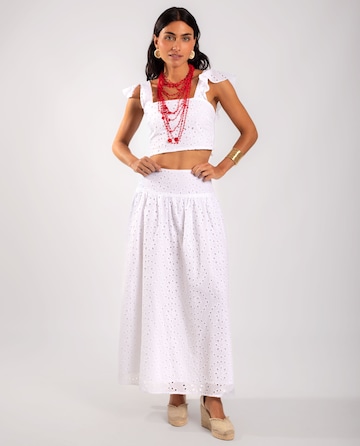 THE-ARE - Top en blanco