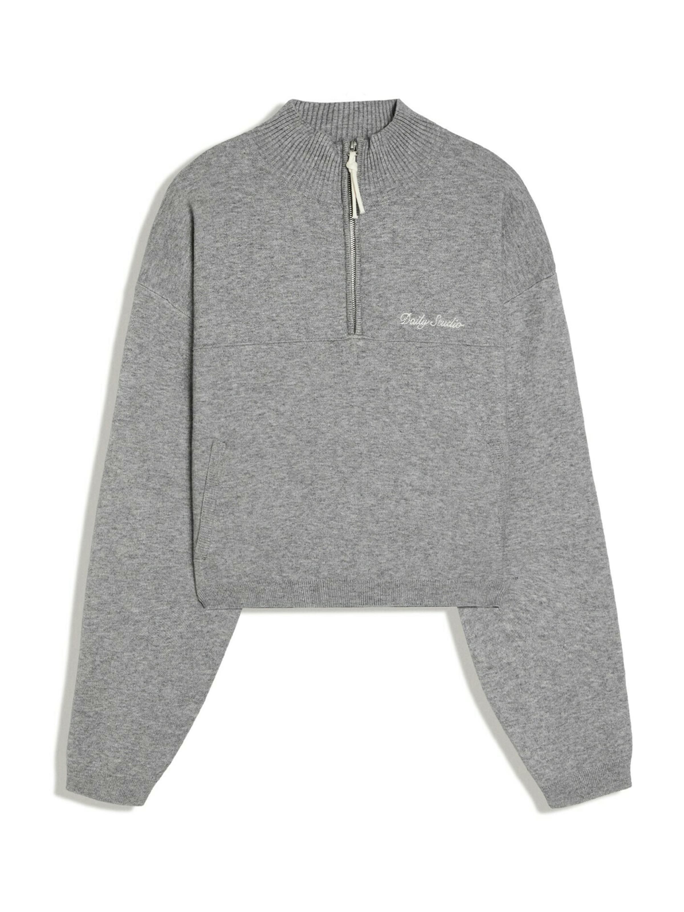 Bershka Sweater in XS in Grey, Item view