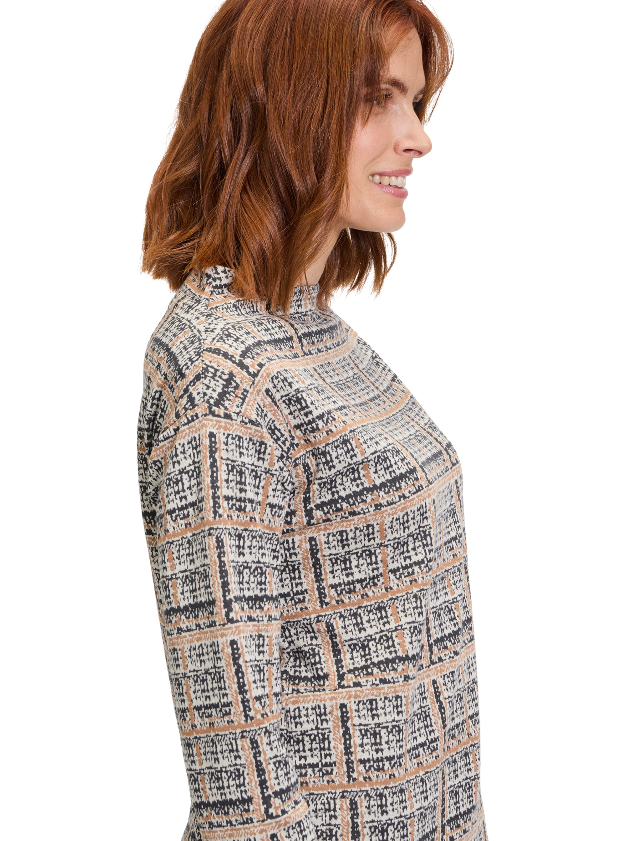 Betty Barclay Sweatshirt mit Kragen in Grau