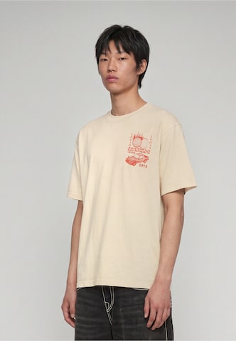 EDWIN T-Shirt 'Tokyo Sabotage' in Beige
