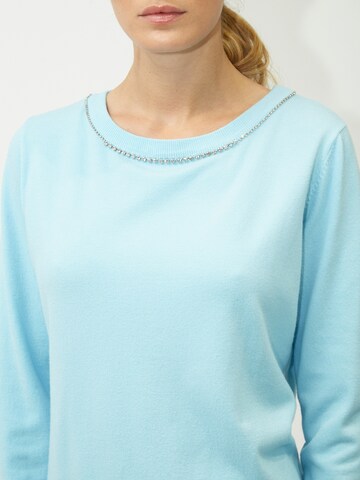 Pullover di Influencer in blu