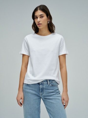 Salsa Jeans Shirt in Wit: voorkant