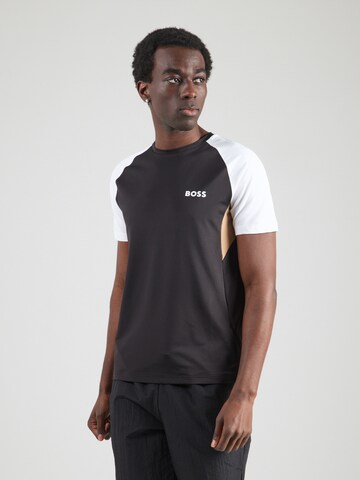 Maglia funzionale di BOSS in nero: frontale