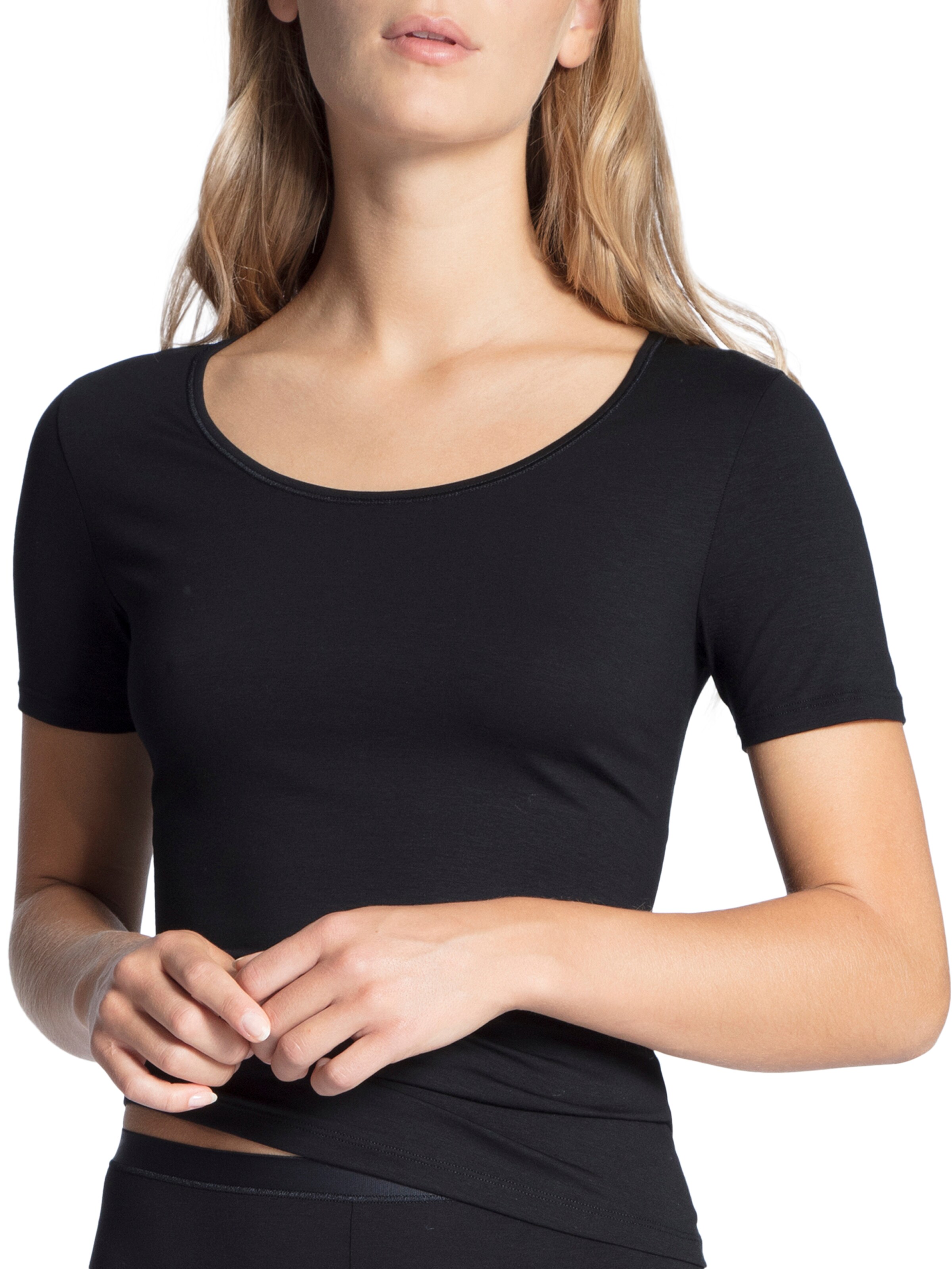 Maglietta intima di CALIDA in nero