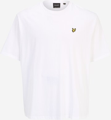 Lyle & Scott Big&Tall Shirt 'Thistle Club' in White: front