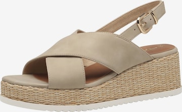 Tamaris Sandale in Braun: Vorderseite