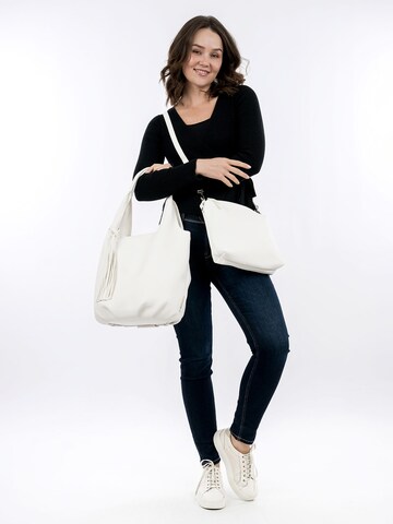 Emily & Noah Shopper 'Eleanor' in White