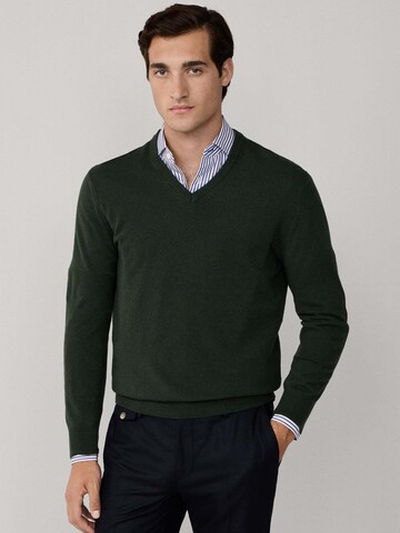 Hackett London Pullover in Grün: Vorderseite