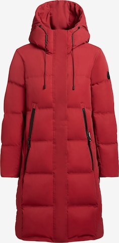 Palton de iarnă de la khujo pe roșu: față