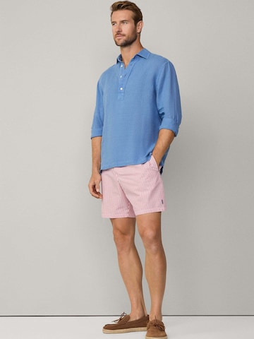 Hackett London Badeshorts in Rot