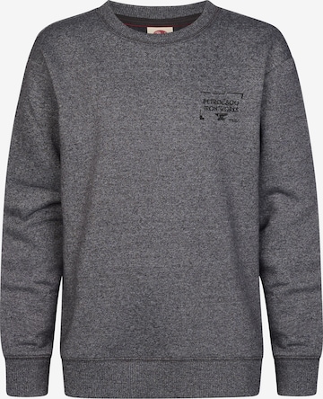 Petrol Industries Sweatshirt in Zwart: voorkant