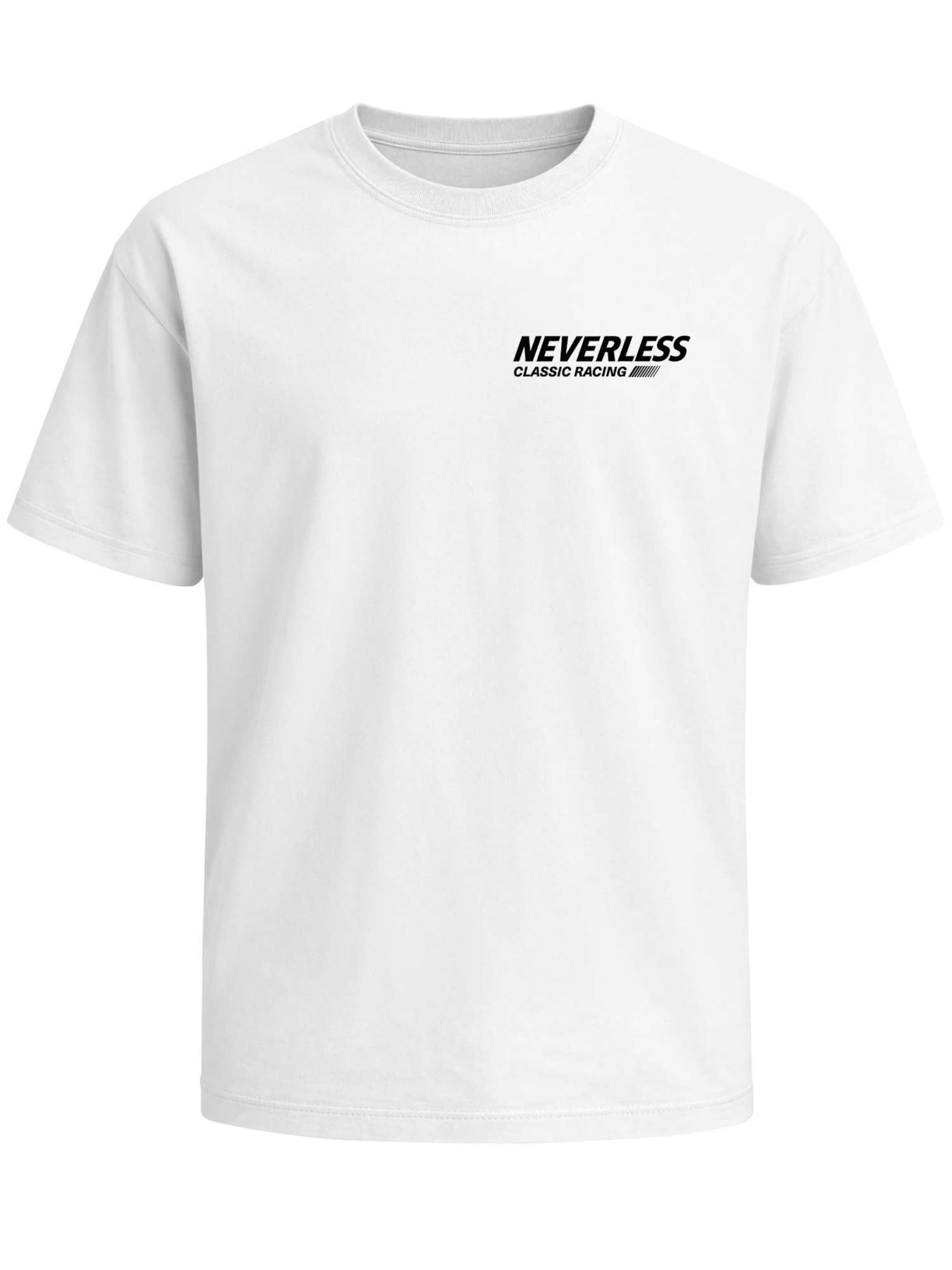 Neverless Shirt 'Tokyo Drifting'‌‌ in Weiß