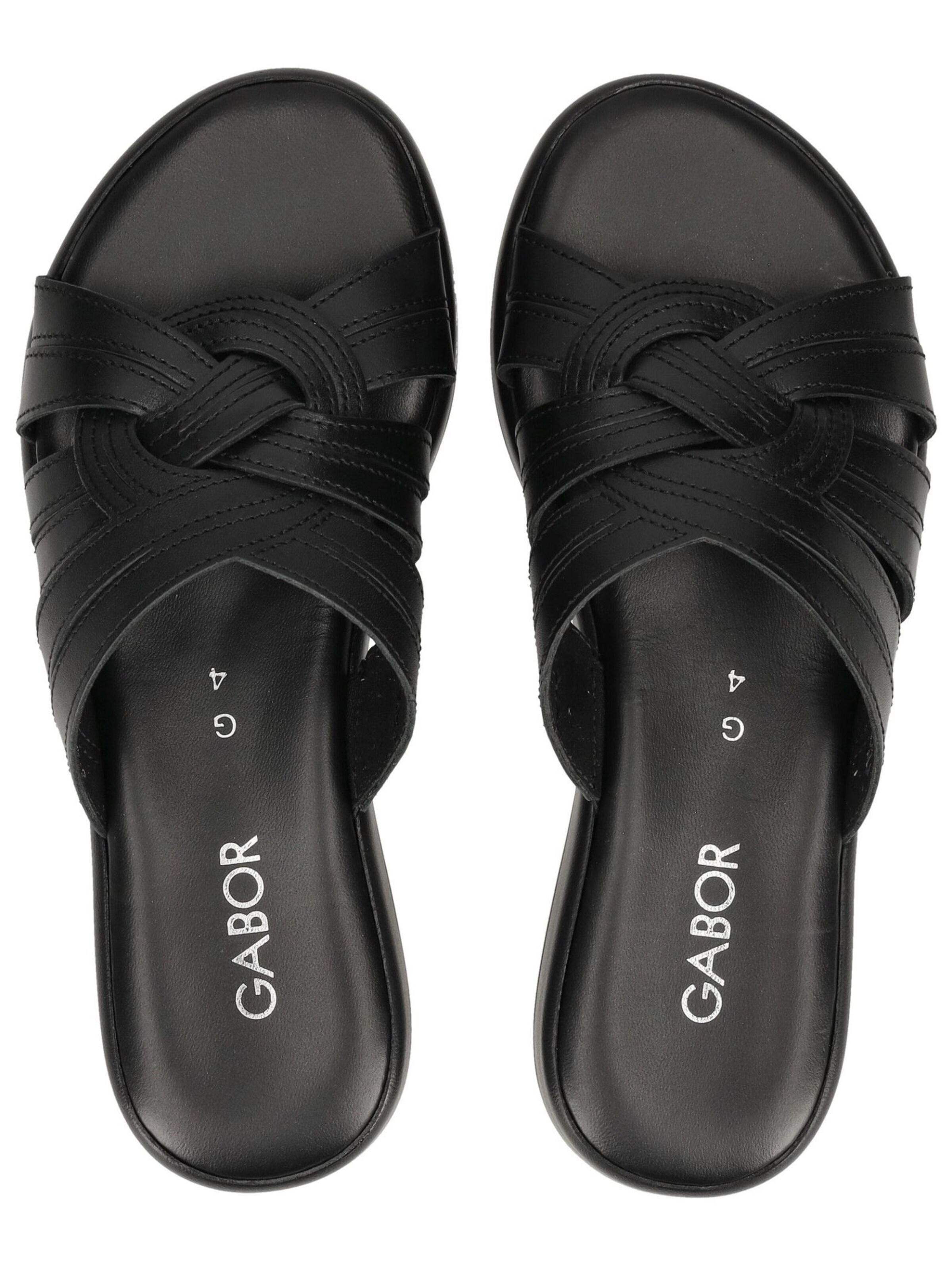 GABOR Pantolette in Schwarz