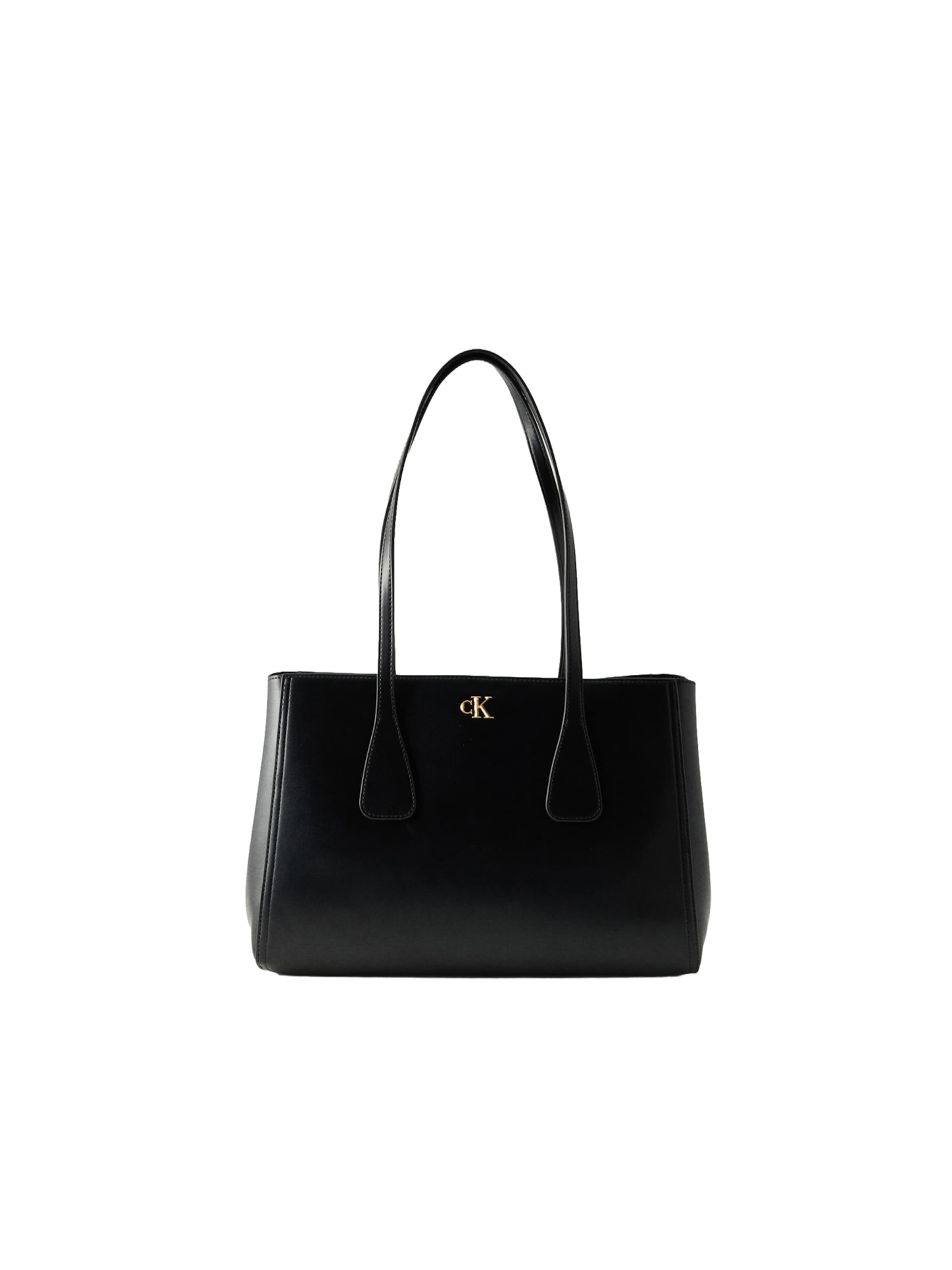 Calvin Klein Schoudertas in Zwart: voorkant