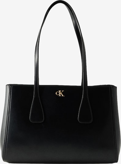 Calvin Klein Olkalaukku 'Monogram Logo Business Tote' koossa One Size värissä musta, Tuotenäkymä