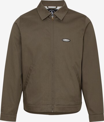 Volcom Between-Season Jacket 'VOIDER' in Brown: front