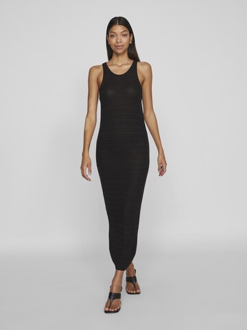 VILA Knit dress in Black