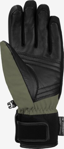 REUSCH Athletic Gloves 'Tessa STORMBLOXX™' in Green