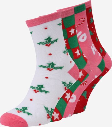 VERO MODA - Calcetines 'ELF' en rosa: frente