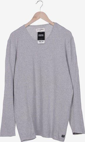 TOM TAILOR DENIM Sweater & Cardigan in XXL in Grey: front