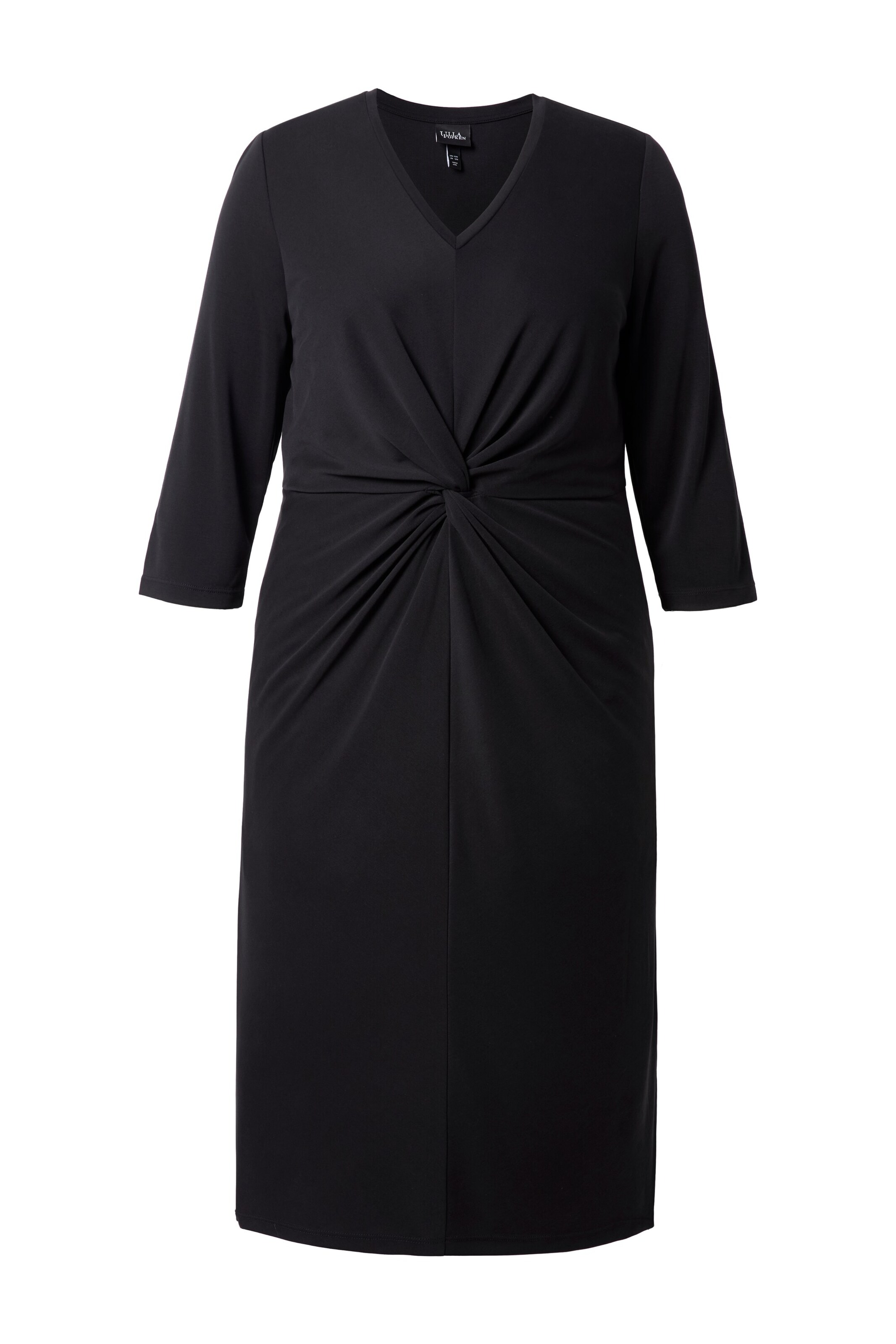 Ulla Popken Jurk in Zwart: voorkant