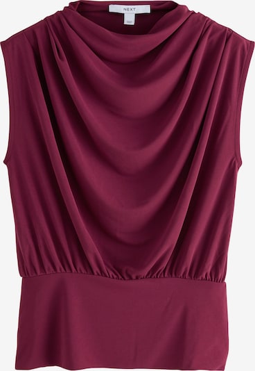 Palaidinė be rankovių iš Next, spalva – uogų spalva, Prekių apžvalga