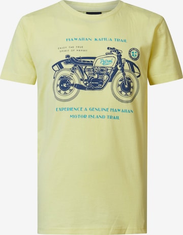 Petrol Industries Shirt 'Swell' in Yellow: front