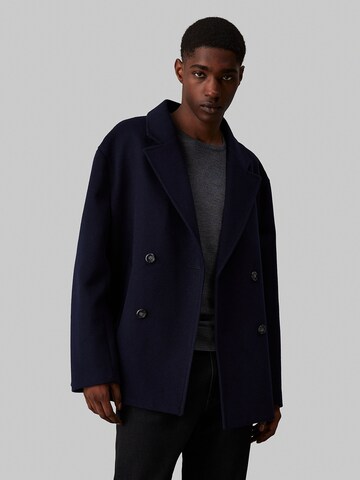 Calvin Klein Between-seasons coat in Black: front