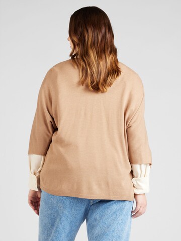 Z-One - Pullover 'Juliet' em bege