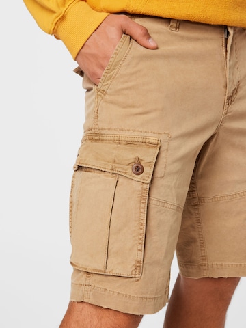 American Eagle Regular Cargo Pants 'DENSE' in Beige