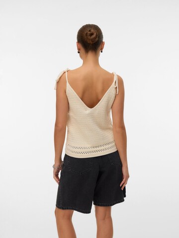 VERO MODA Top 'VMSALTY' in Beige