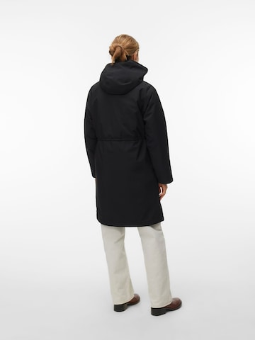 VERO MODA Overgangsfrakke i sort