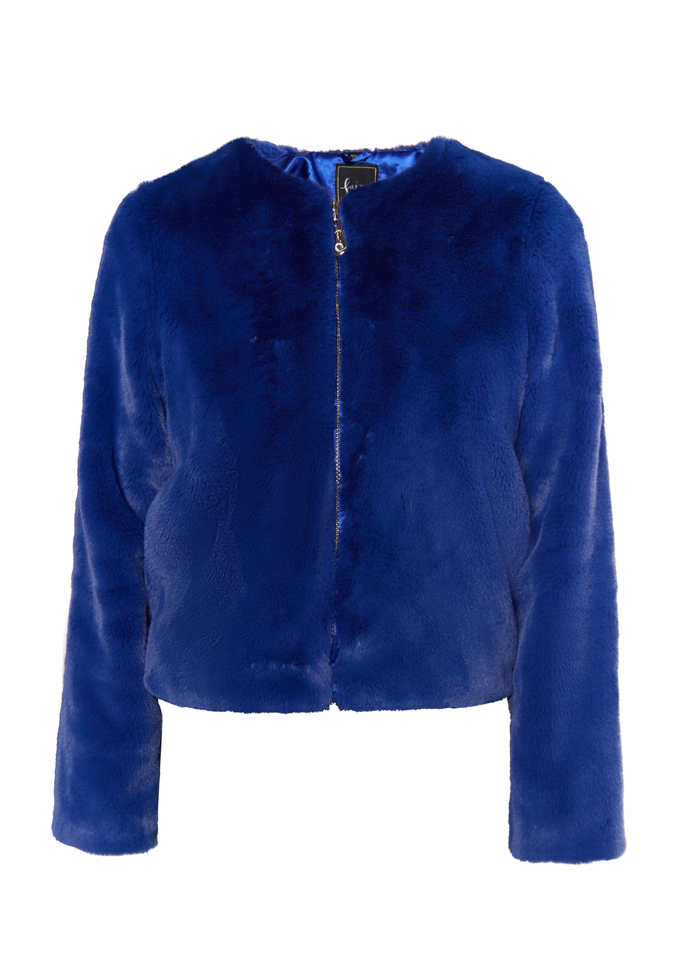 faina Φθινοπωρινό και ανοιξιάτικο μπουφάν σε μπλε: μπροστά