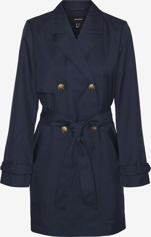 VERO MODA Between-Seasons Coat 'Celeste' in Blue: front