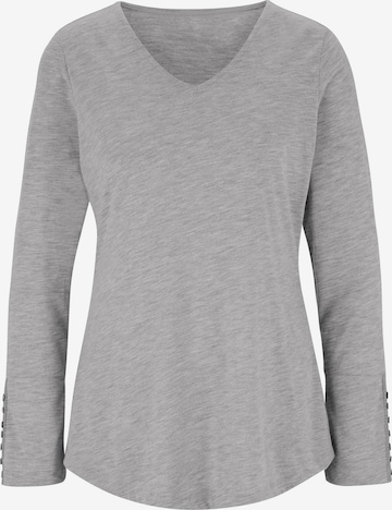 Linea Tesini by heine - Camiseta 'LINEA TESINI' en gris: frente