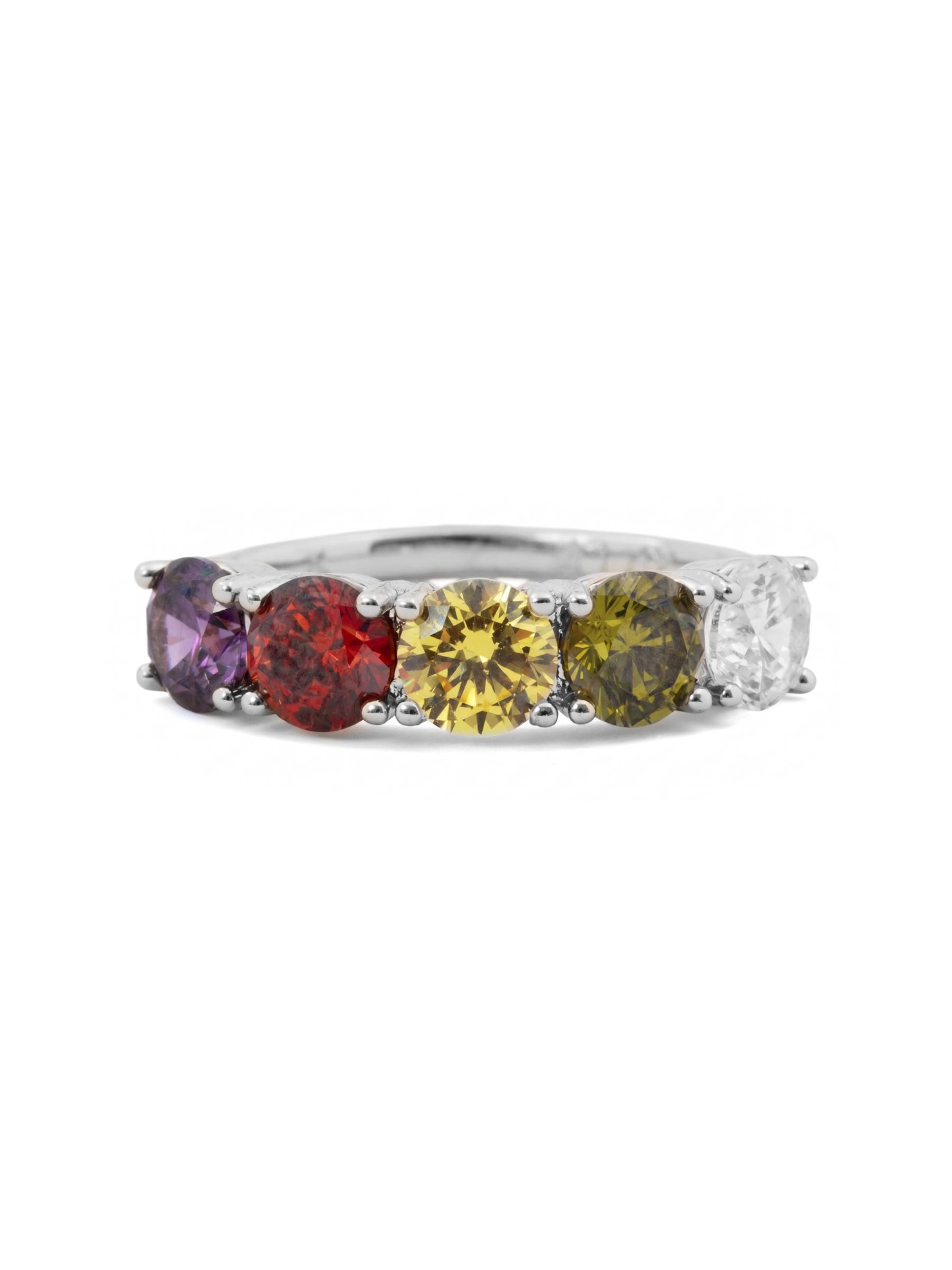 Luxenter Ring 'Mund' in Mixed colors