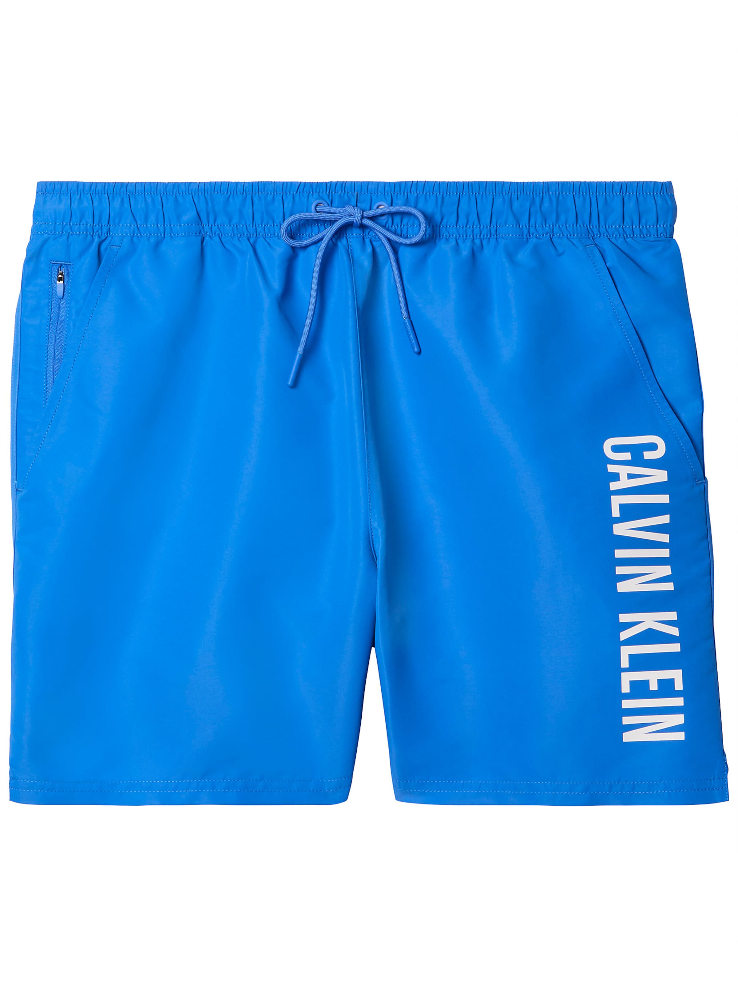 Regular Shorts de bain Calvin Klein Swimwear en bleu : devant