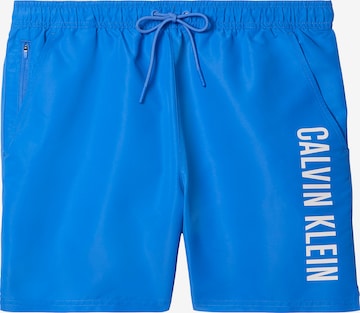 Regular Shorts de bain Calvin Klein Swimwear en bleu : devant
