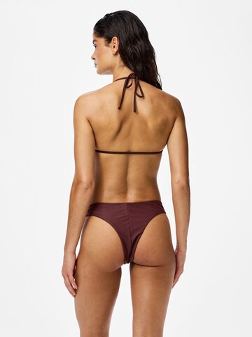 PIECES Bikinibroek 'PCBaomi' in Bruin