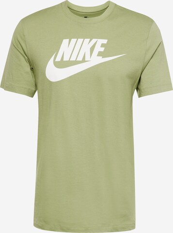 Nike Sportswear Tričko 'Futura' – zelená: přední strana