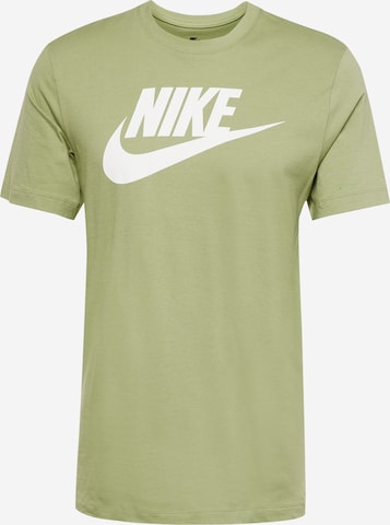 Nike Sportswear Shirt 'Futura' in Groen: voorkant