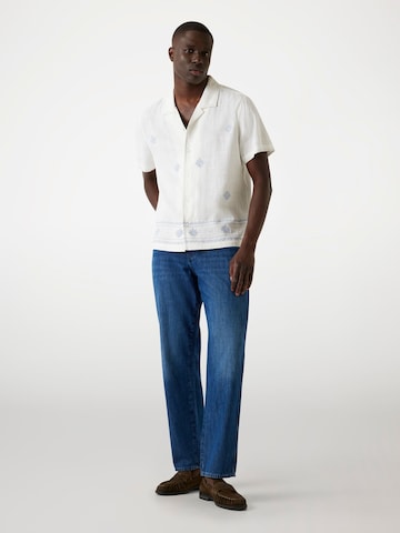 GUESS Regular Fit Hemd in Silber