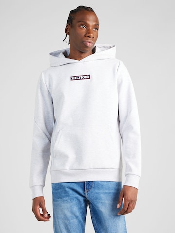 Sweat-shirt TOMMY HILFIGER en gris : devant