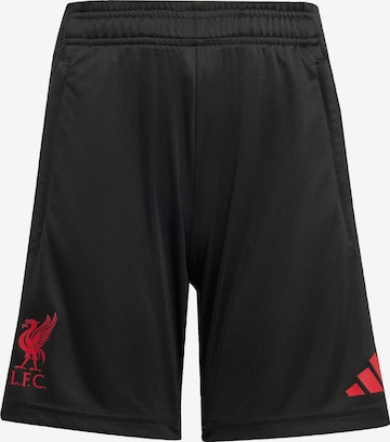 ADIDAS PERFORMANCE Regular Sportbroek 'Liverpool FC Tiro 25 Competition' in Zwart: voorkant